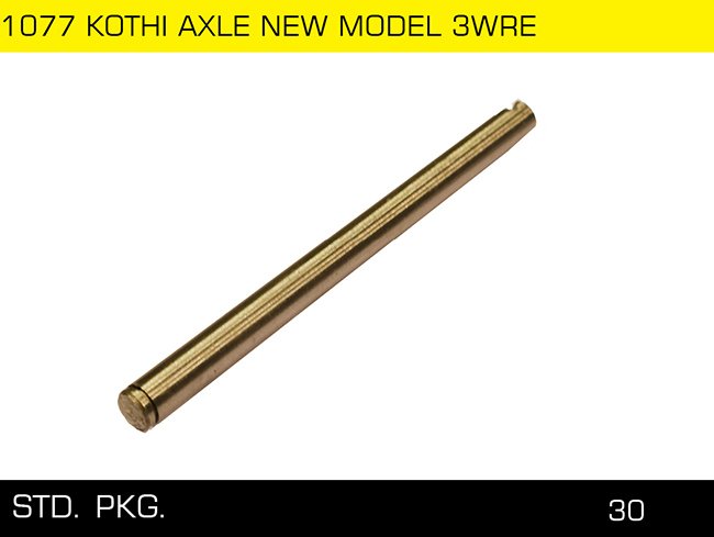 1077 KOTHI AXLE NEW MODEL 3WRE